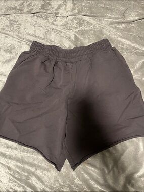 Meshki Black Athletic Elastic-Waist Women's Shorts